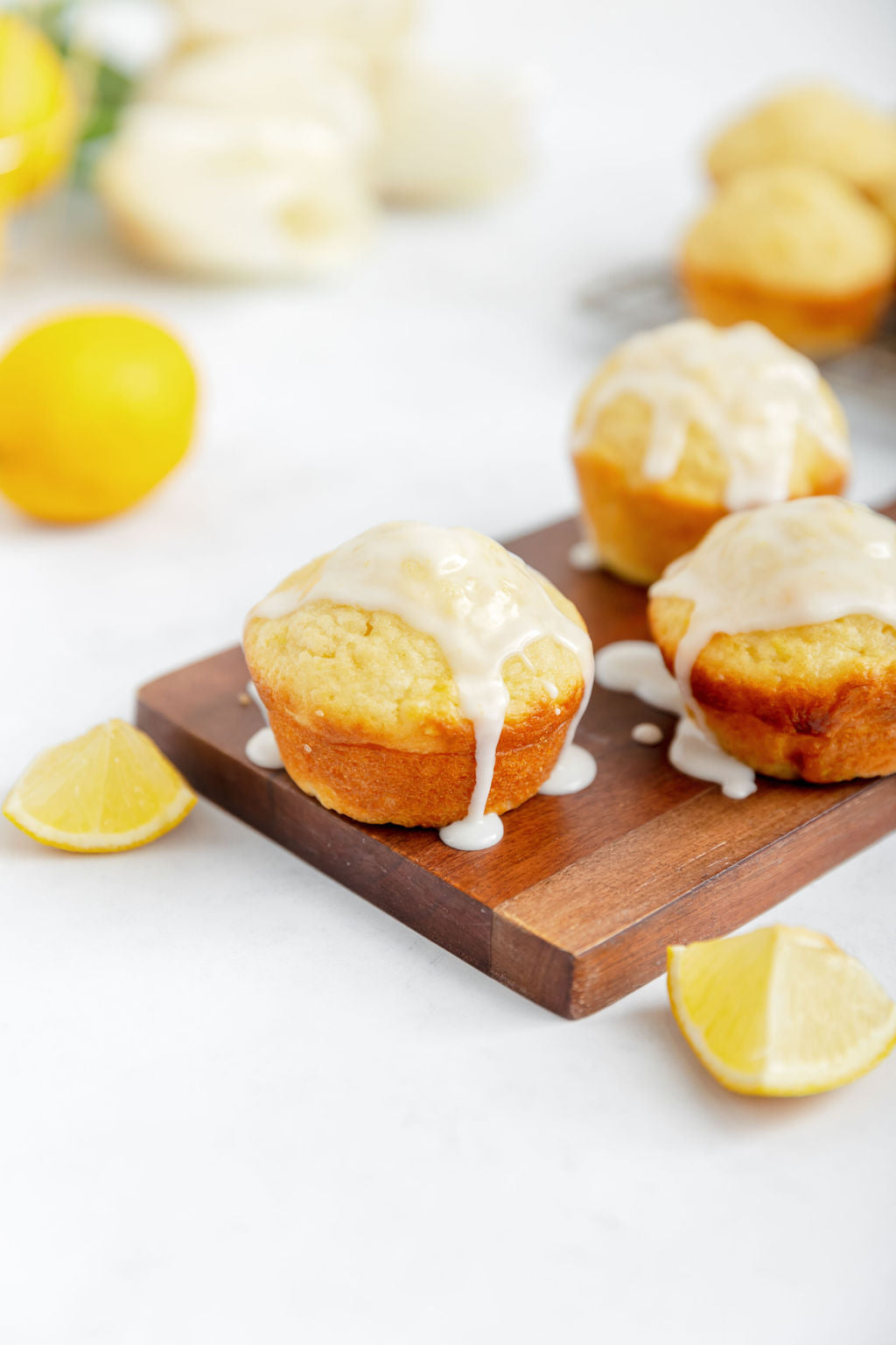 Making the Best Lemon Muffins