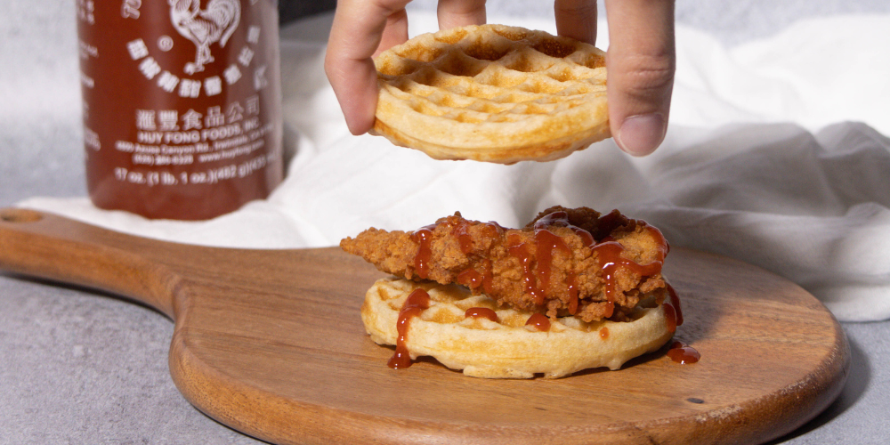 Sweet and Spicy Chicken and Waffle Recipe