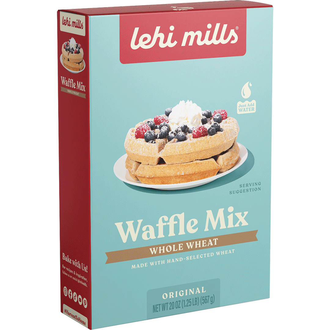 Whole Wheat Waffle Mix – Lehi Mills