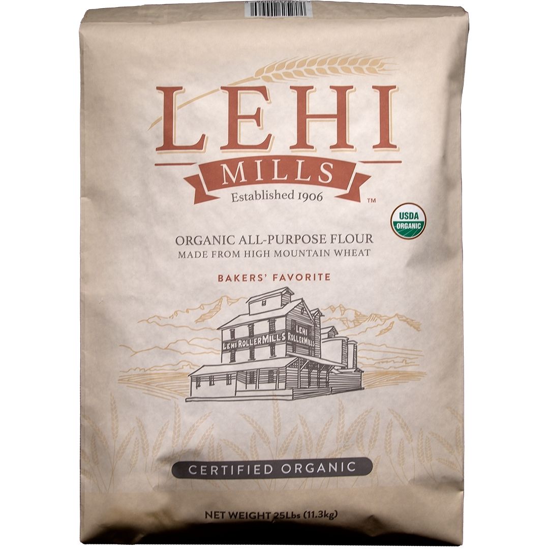 Certified Organic All Purpose Flour Lehi Mills