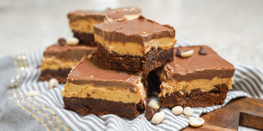 Vegan Peanut Butter Brownies