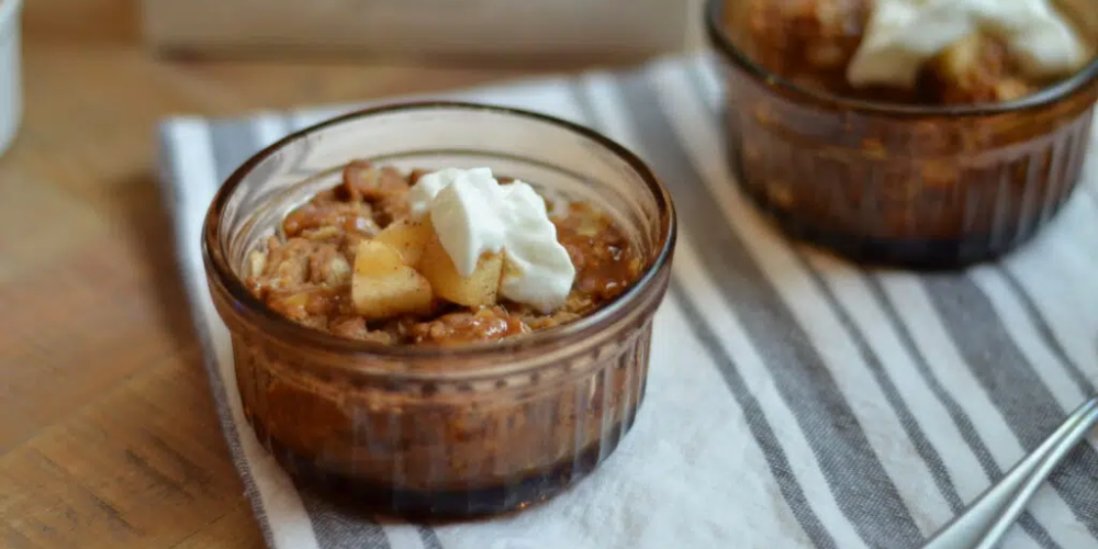 Easy Apple Crisp with Pancake Mix Lehi Mills