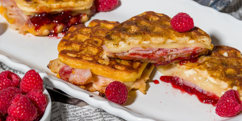 The Account of an Easy Waffle Monte Cristo Sandwich