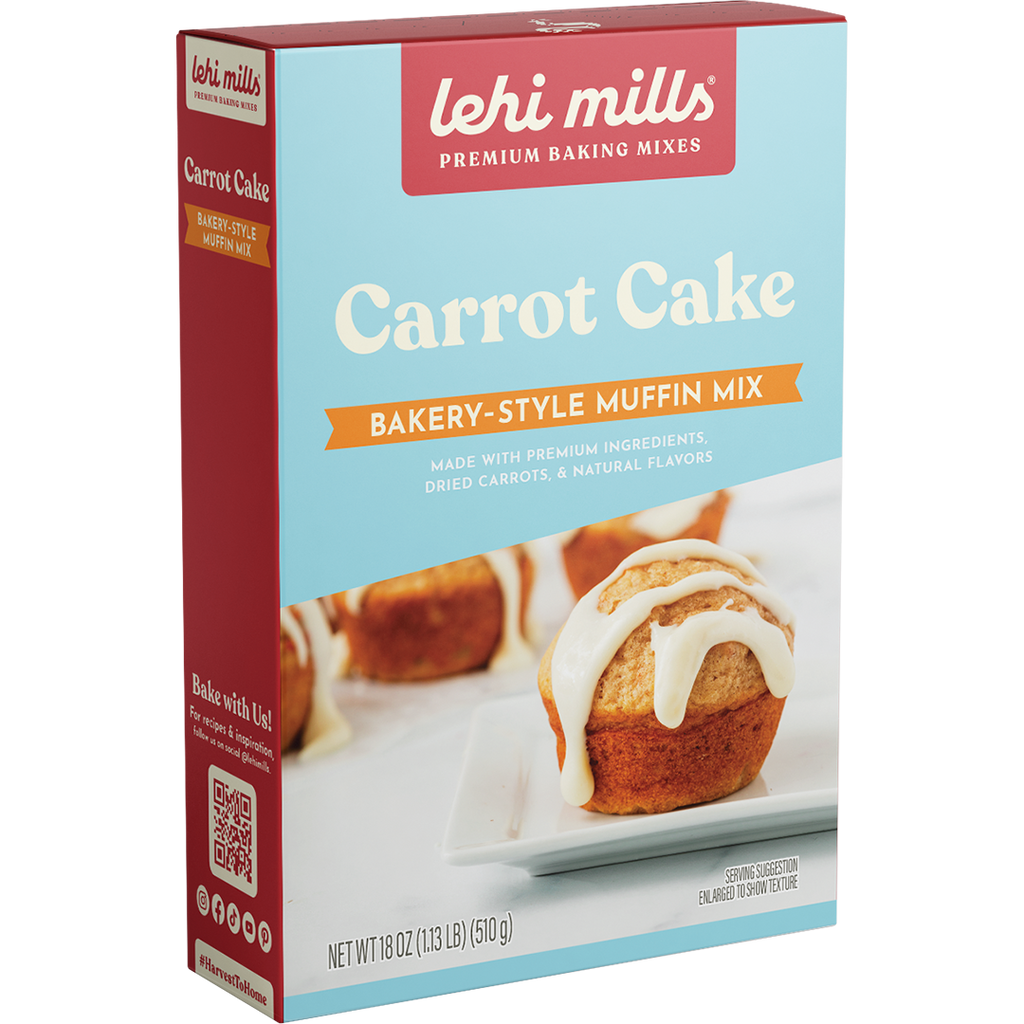 Carrot Cake Muffin Mix – Lehi Mills