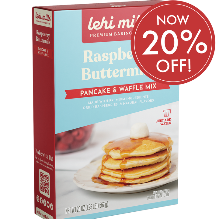 Raspberry Buttermilk Pancake & Waffle Mix