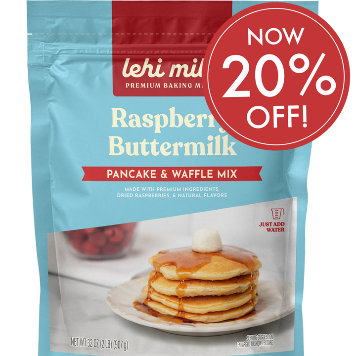 Raspberry Buttermilk Pancake & Waffle Mix