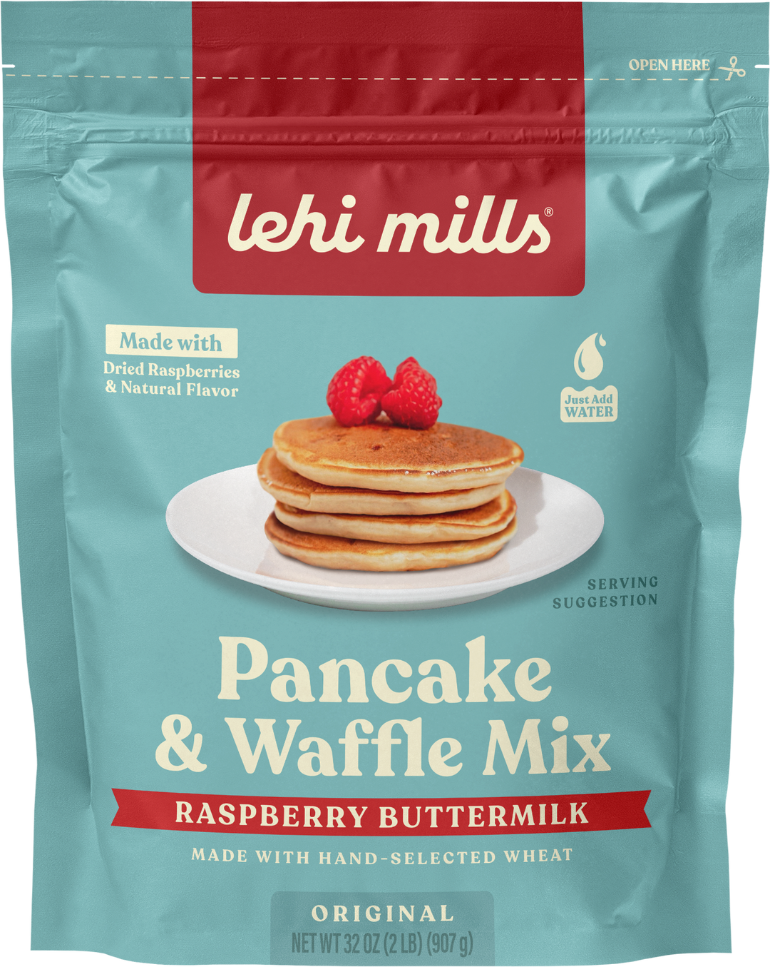 Raspberry Buttermilk Pancake & Waffle Mix