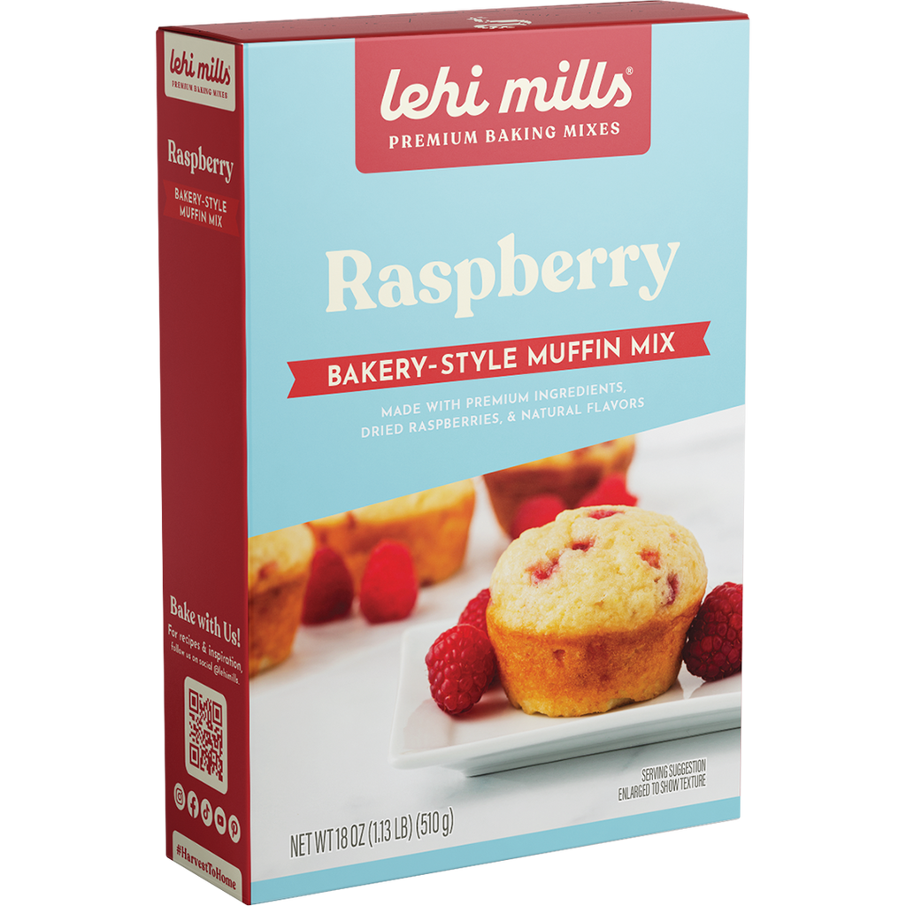 Lehi Mills Raspberry Muffin Mix | Best Muffin Mix Ever!