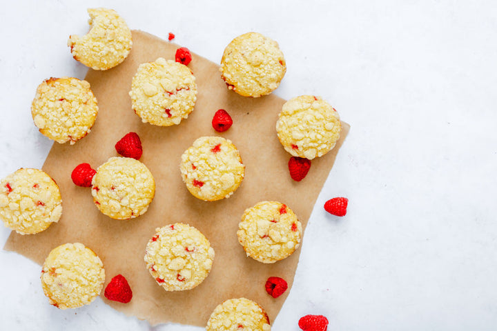 Cotton Bag Raspberry Muffin Mix