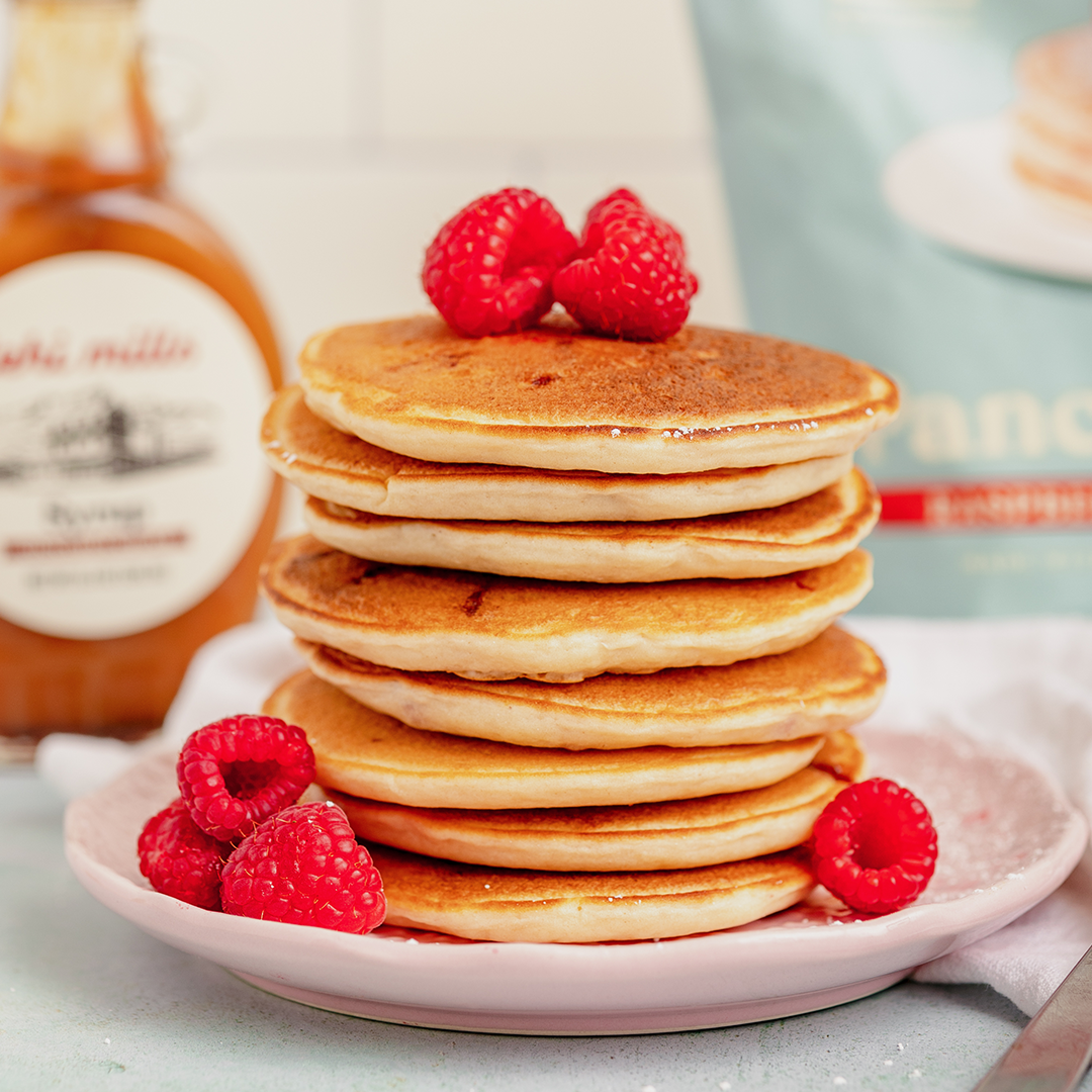 Raspberry Buttermilk Pancake Waffle Mix – Lehi Mills