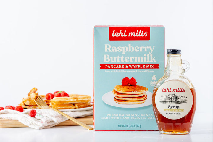 Raspberry Buttermilk Pancake & Waffle Mix