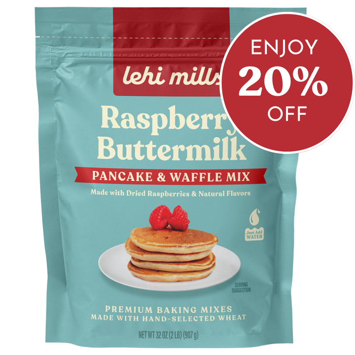 Raspberry Buttermilk Pancake & Waffle Mix