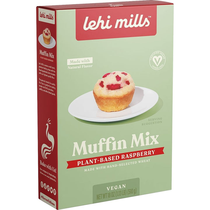 Vegan Raspberry Muffin Mix